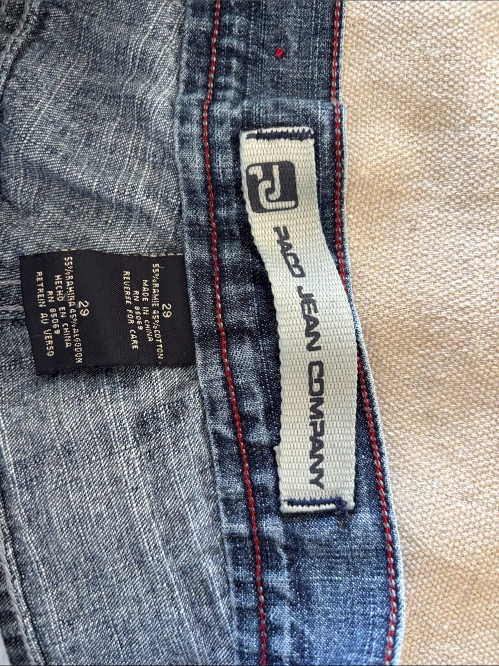 Pacific jeans Men's Denim Cargo Shorts - 29 - Picture 9 of 10
